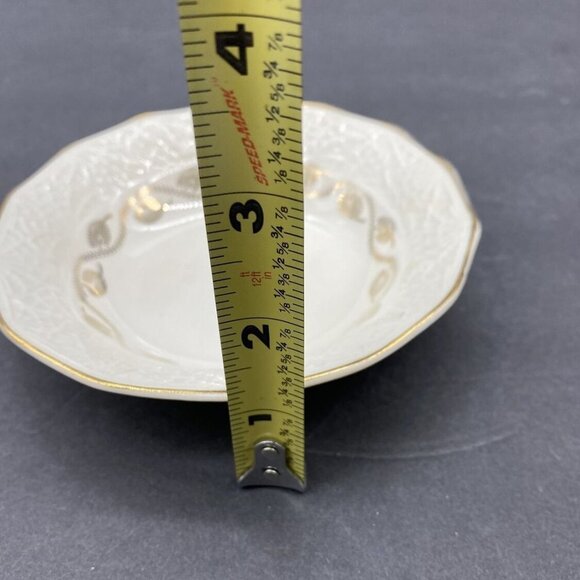 Royal China Tea Saucer & Bowl Set 22K Gold Trim Sebring Ohio Pattern 3007 - Picture 14 of 16